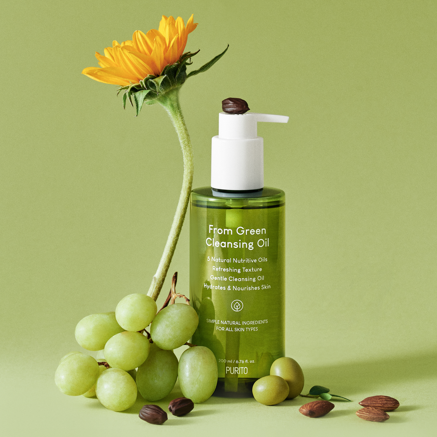 PURITO From Green Cleansing Oil - Korean Eden PURITO From Green Cleansing Oil - Korean Eden