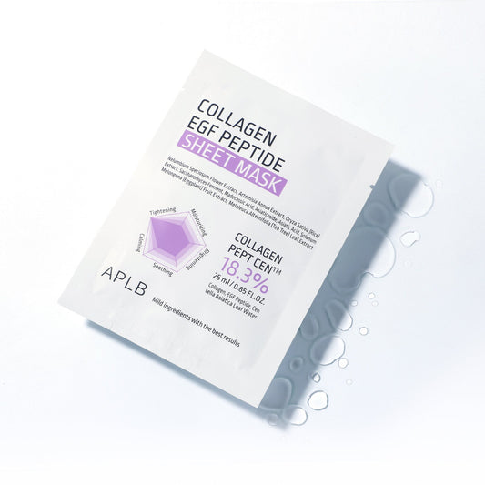 APLB Collagen EGF Peptide Sheet Mask - Korean Eden