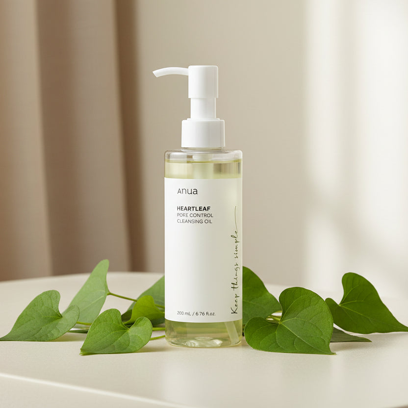 Anua Heartleaf Pore Control Cleansing Oil (200 ml) - Korean Eden