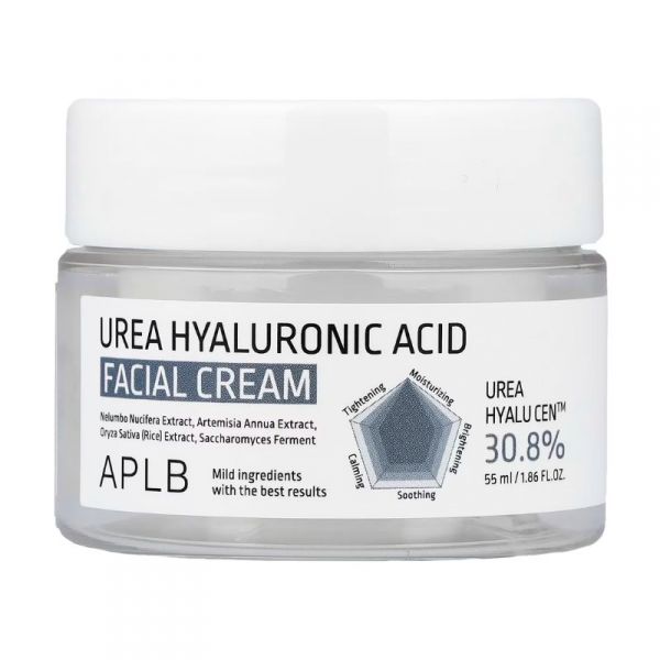 APLB Urea Hyaluronic Acid Facial Cream - Korean Eden