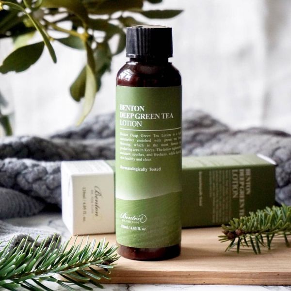 Benton Deep Green Tea Lotion - Korean Eden Benton Deep Green Tea Lotion - Korean Eden
