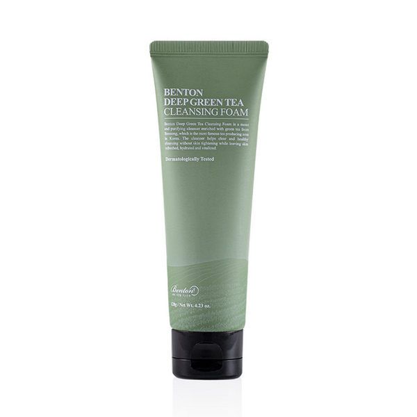 Benton Deep Green Tea Cleansing Foam - Korean Eden Benton Deep Green Tea Cleansing Foam - Korean Eden