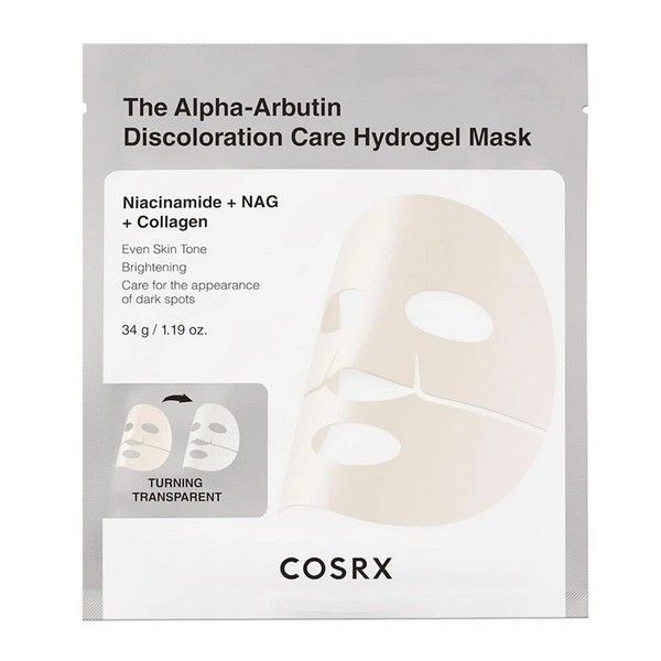 COSRX The Alpha-Arbutin Discoloration Care Hydrogel Mask - Korean Eden COSRX The Alpha-Arbutin Discoloration Care Hydrogel Mask - Korean Eden
