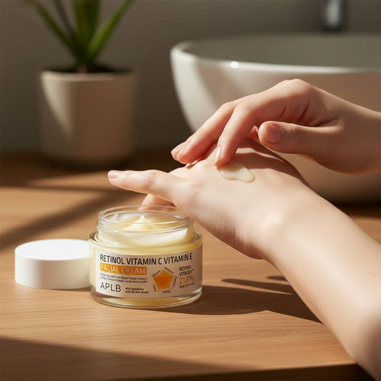 APLB Retinol Vitamin C Vitamin E Facial Cream - Korean Eden