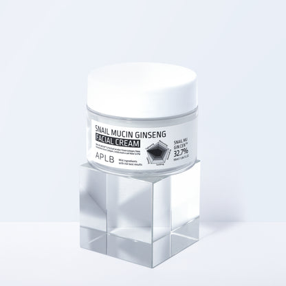 APLB Snail Mucin Ginseng Facial Cream - Korean Eden