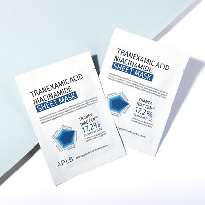 APLB Tranexamic Acid Niacinamide Sheet Mask - Korean Eden