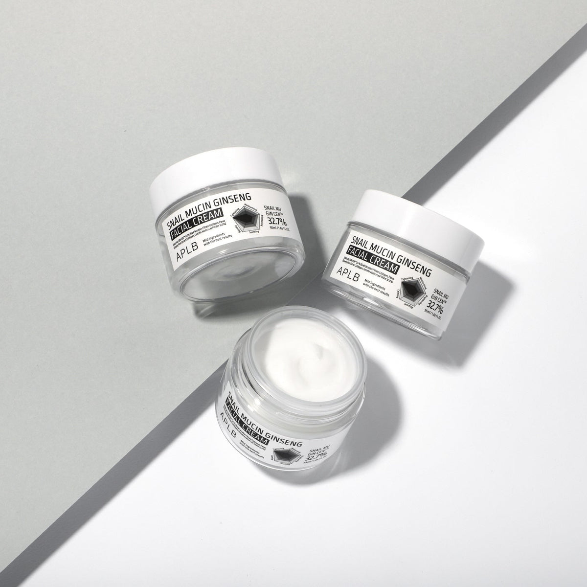 APLB Snail Mucin Ginseng Facial Cream - Korean Eden
