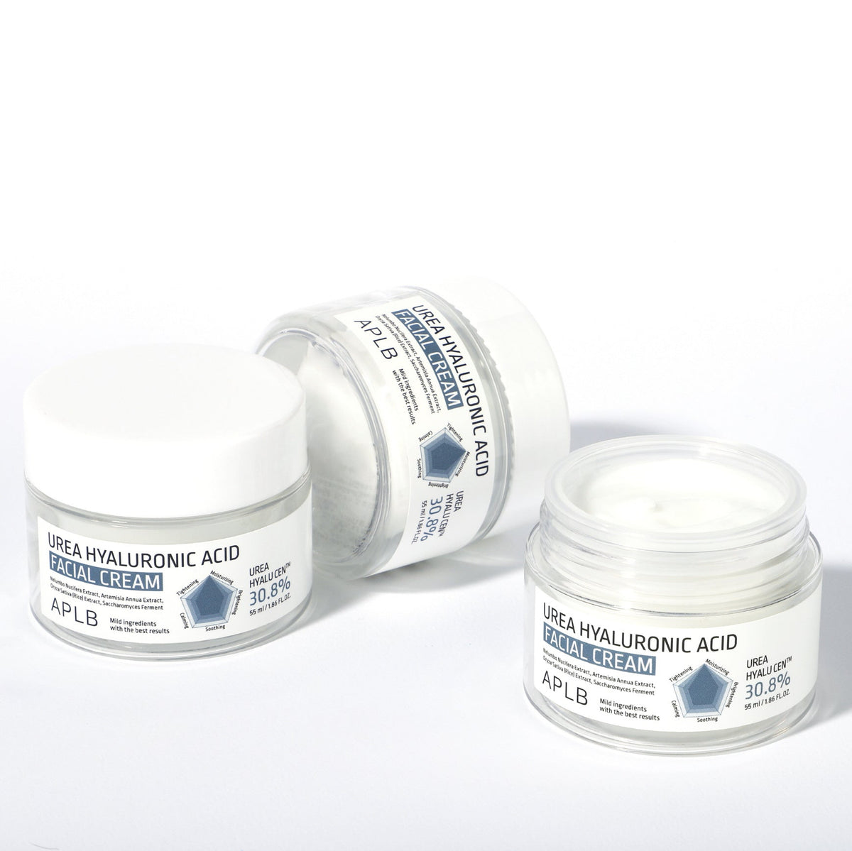 APLB Urea Hyaluronic Acid Facial Cream - Korean Eden