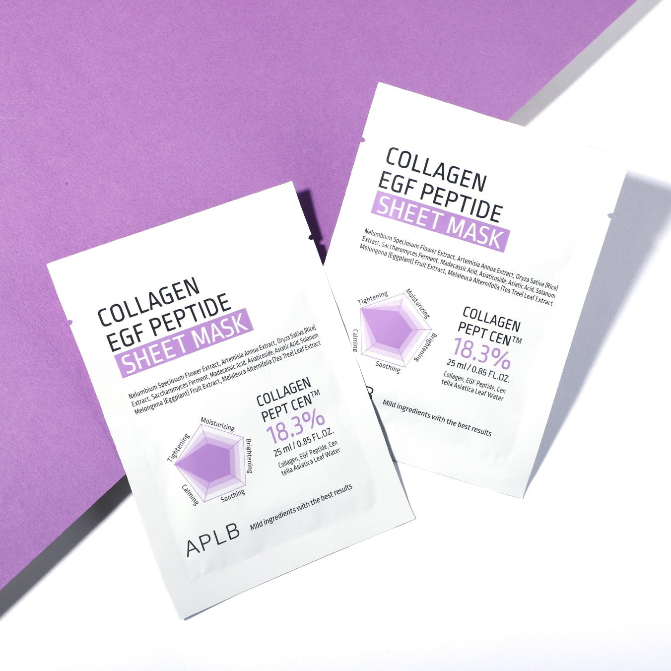 APLB Collagen EGF Peptide Sheet Mask - Korean Eden