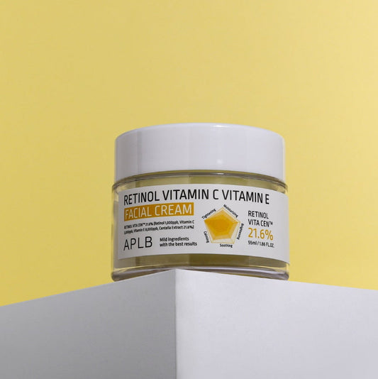 APLB Retinol Vitamin C Vitamin E Facial Cream - Korean Eden