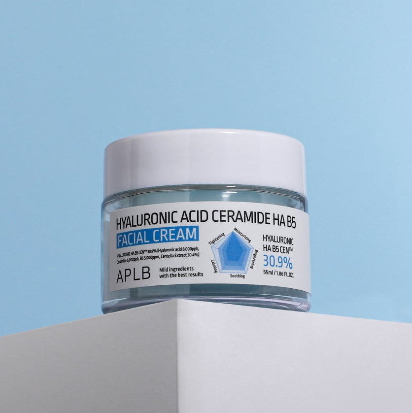 APLB Hyaluronic Acid Ceramide Ha B5 Facial Cream - Korean Eden