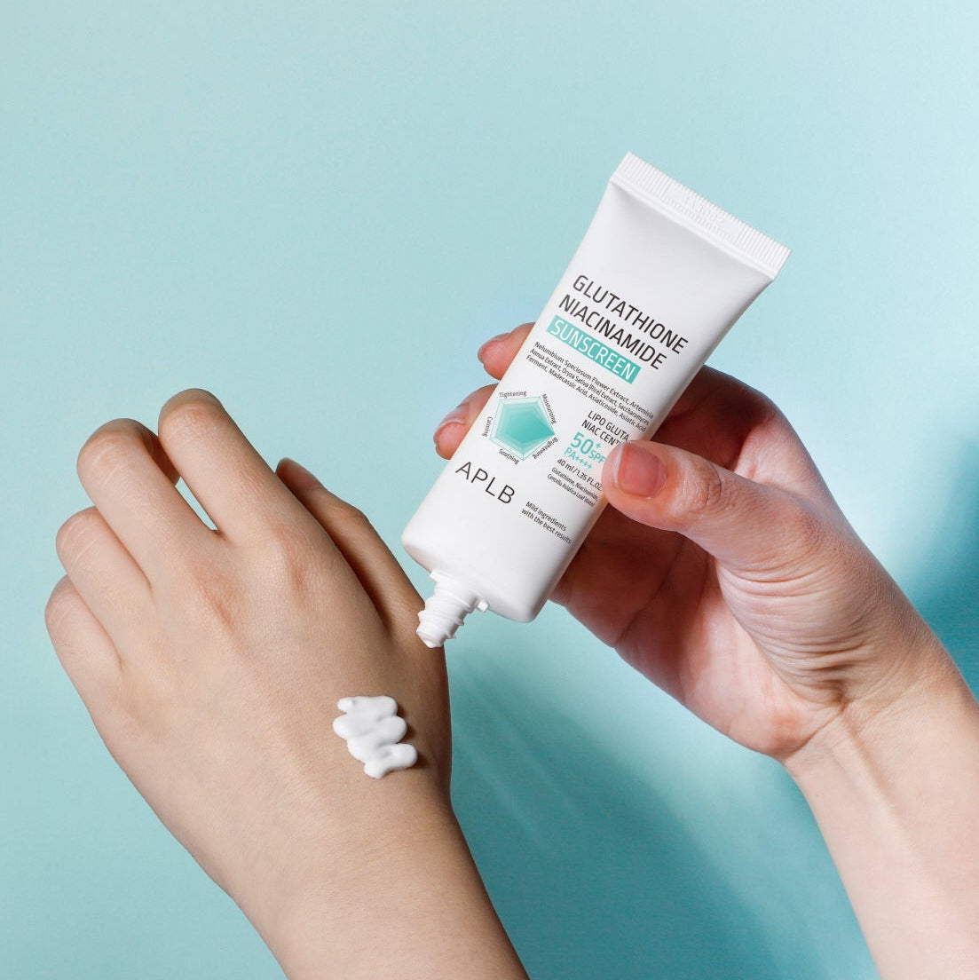 APLB Glutathione Niacinamide Sunscreen - Korean Eden