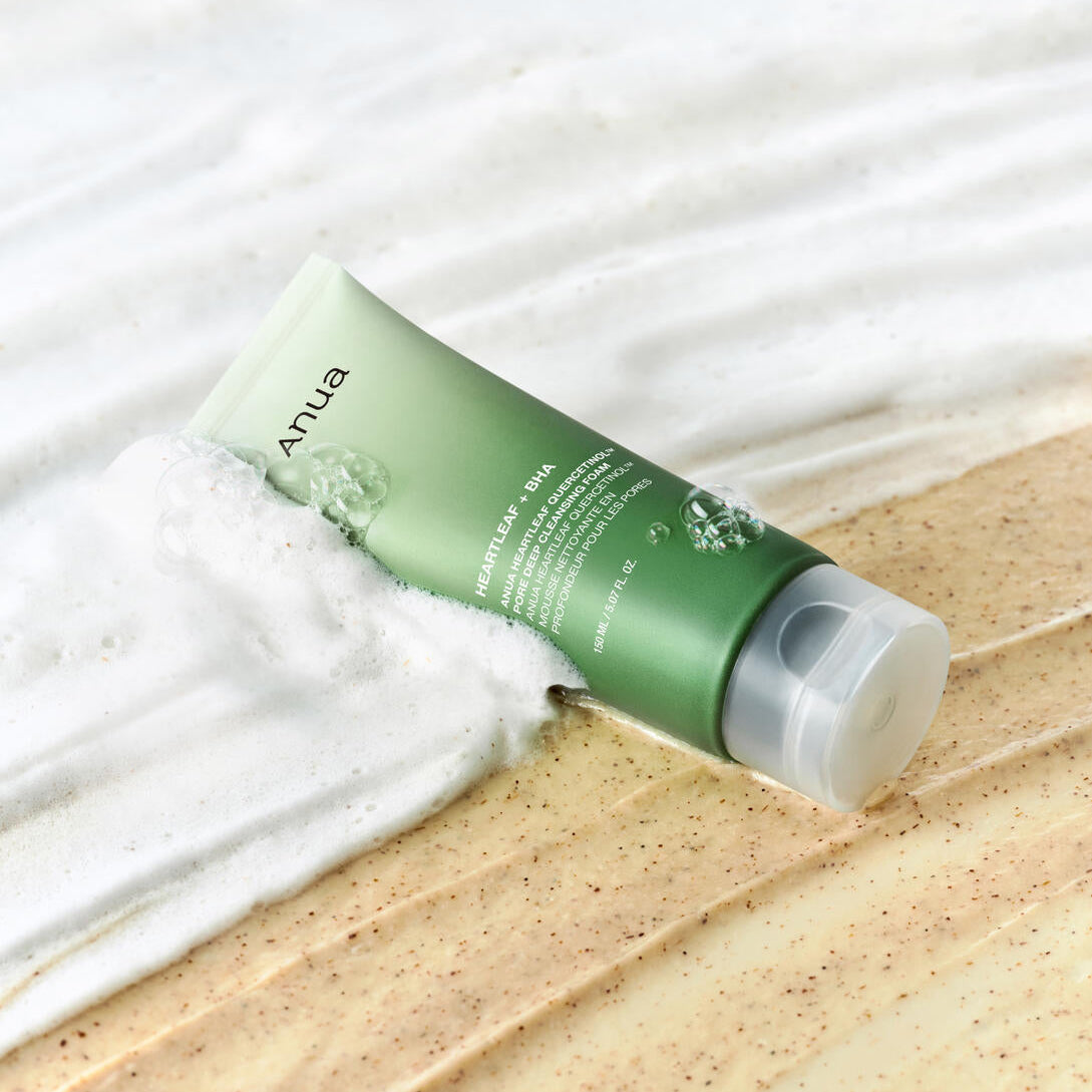 Anua Heartleaf Quercetinol Pore Deep Cleansing Foam - Korean Eden