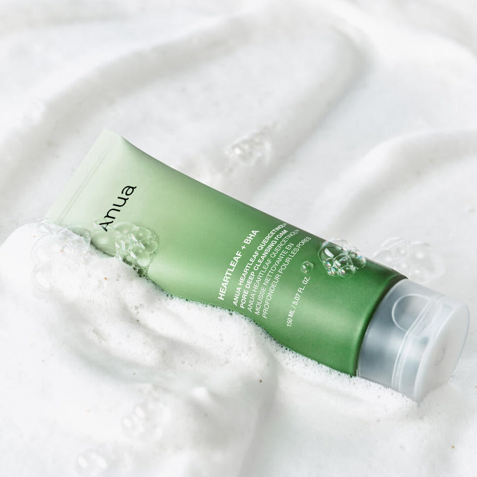 Anua Heartleaf Quercetinol Pore Deep Cleansing Foam - Korean Eden