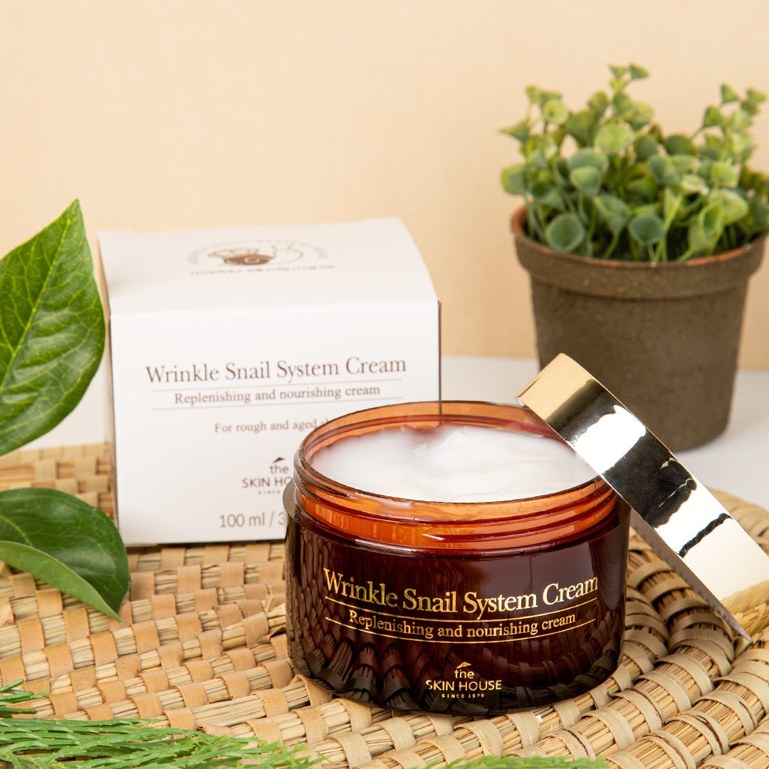 The Skin House Wrinkle Snail System Cream - Korean Eden