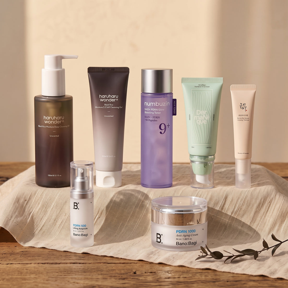 Fältchen & Elastizitätsverlust Routine – KI-generierte Produktdarstellung, Verpackung und Größen können abweichen