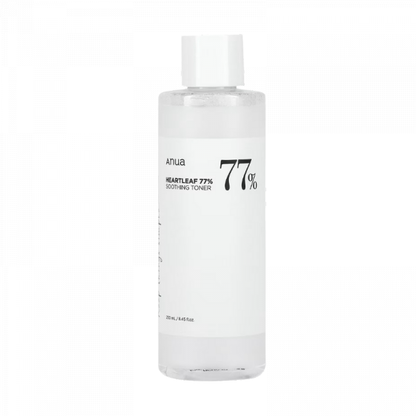 Anua Heartleaf 77% Soothing Toner (250 ml) - Korean Eden