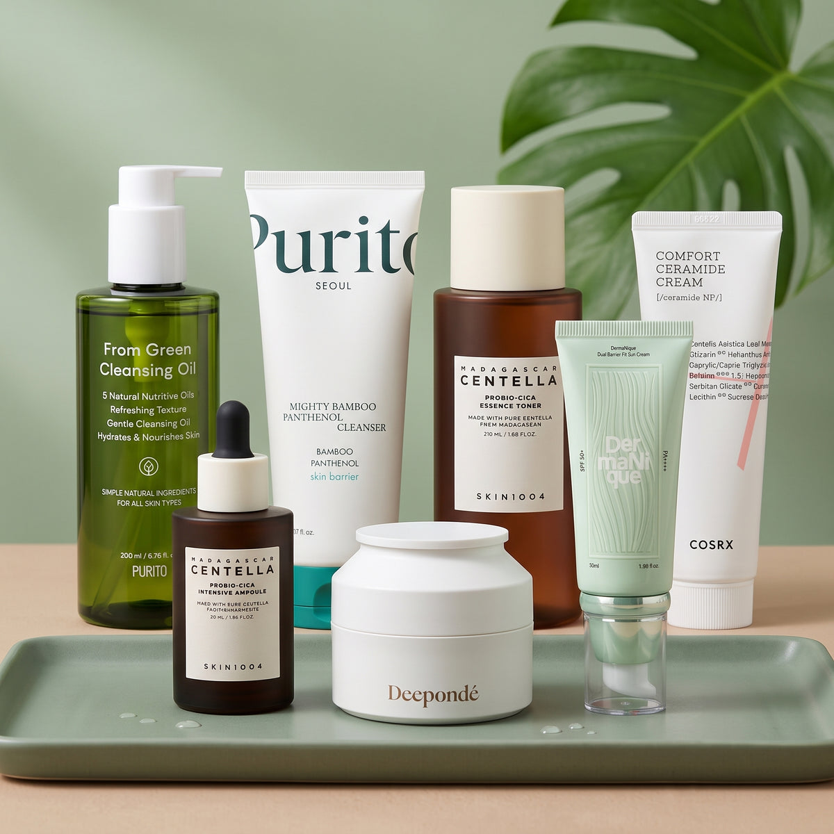 Geschädigte Hautbarriere Routine – KI-generierte Produktdarstellung, Verpackung und Größen können abweichen