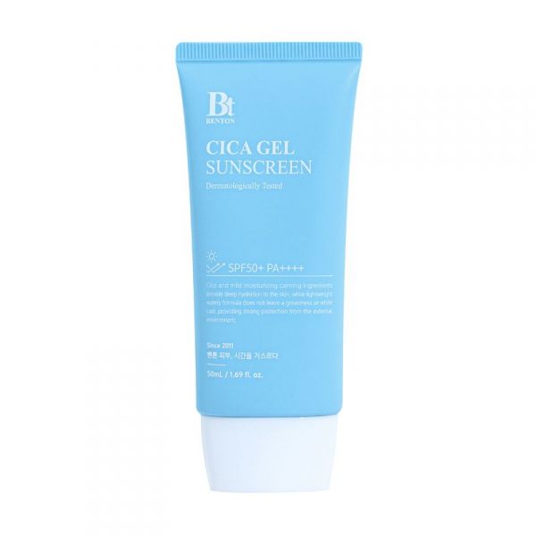 Benton Cica Gel Sunscreen Serum [SPF50/PA++++] - Korean Eden