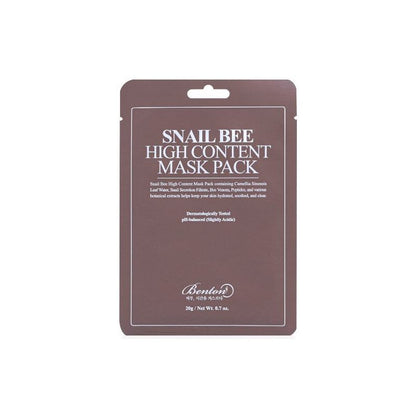 Benton Snail Bee High Content Mask Pack - Korean Eden