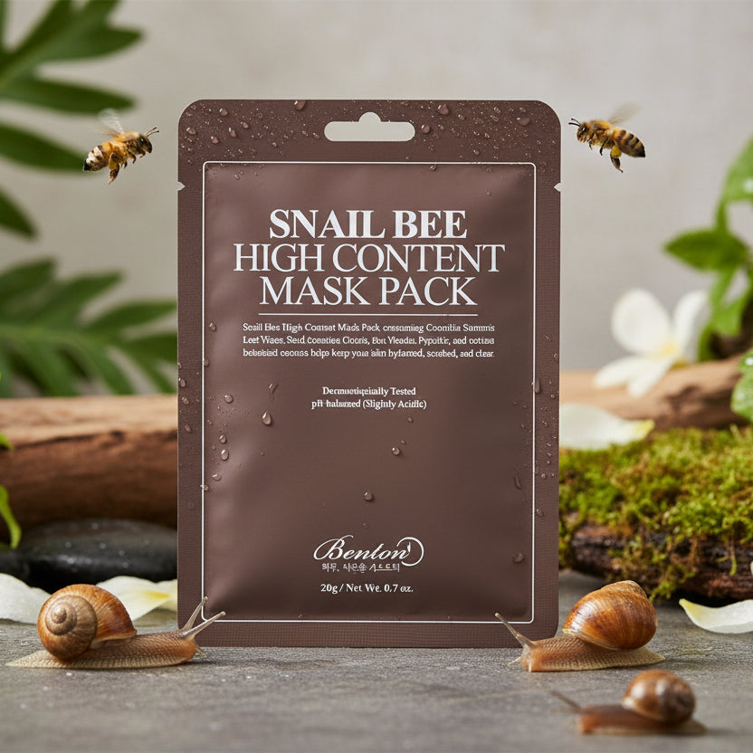 Benton Snail Bee High Content Mask Pack - Korean Eden