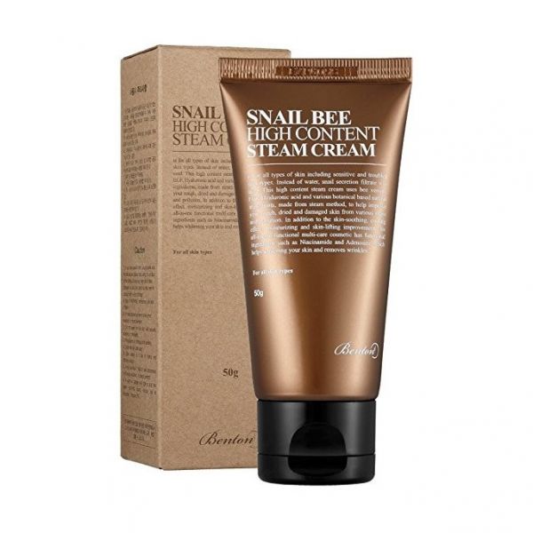 Benton Snail Bee High Content Steam Cream - Korean Eden