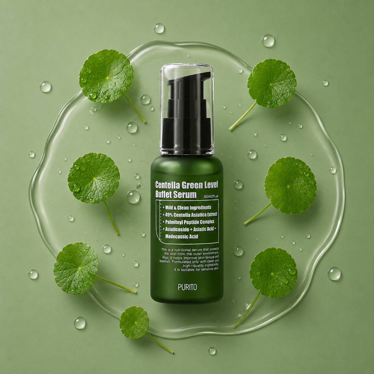 PURITO Centella Green Level Buffet Serum