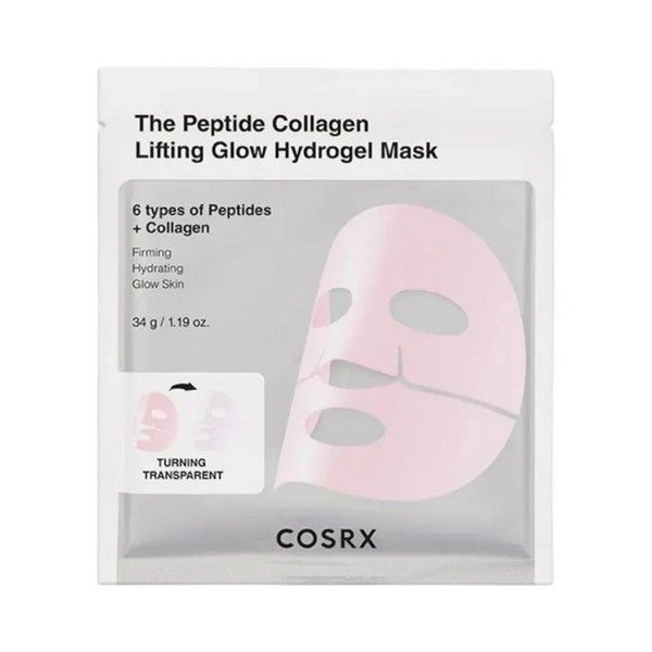 COSRX The Pepitde Collagen Lifting Glow Hydrogel Mask - Korean Eden