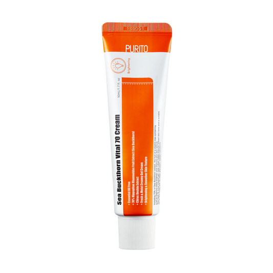 PURITO Sea Buckthorn Vital 70 Cream - Korean Eden