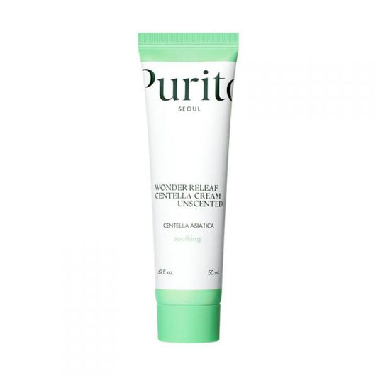 PURITO Wonder Releaf Centella Cream Unscented - Korean Eden