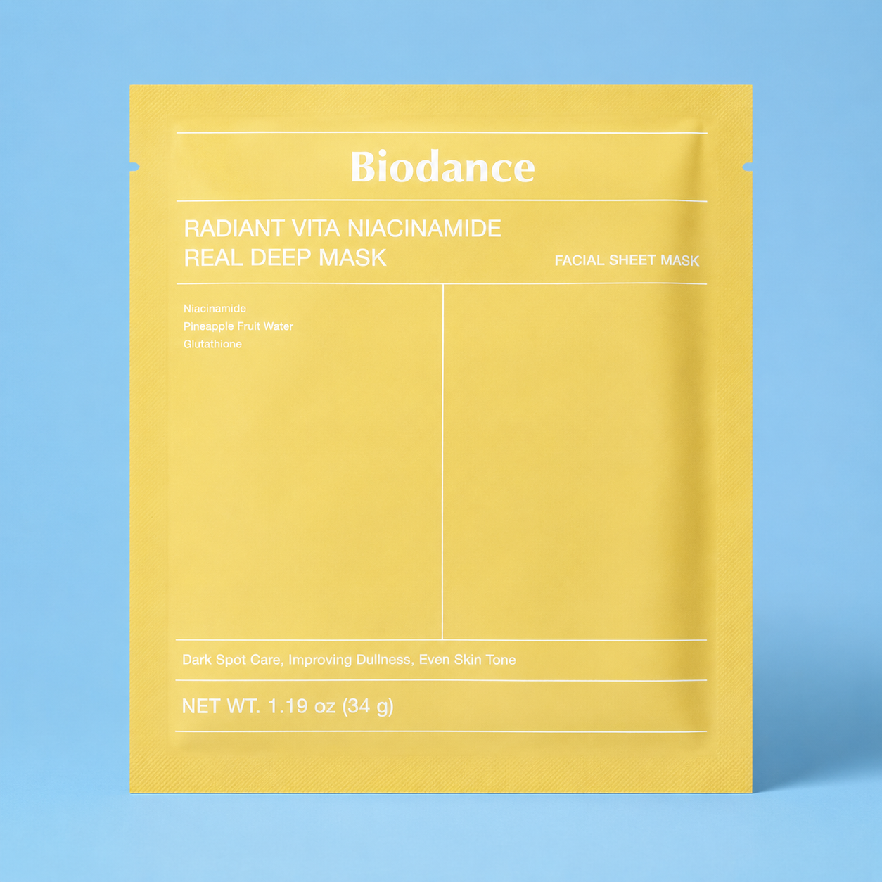Biodance Radiant Vita Niacinamide Real Deep Mask