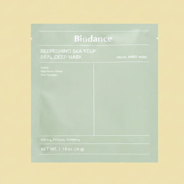 Biodance Refreshing Sea Kelp Real Deep Mask - Korean Eden