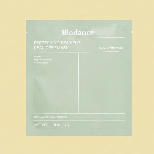 Biodance Refreshing Sea Kelp Real Deep Mask - Korean Eden