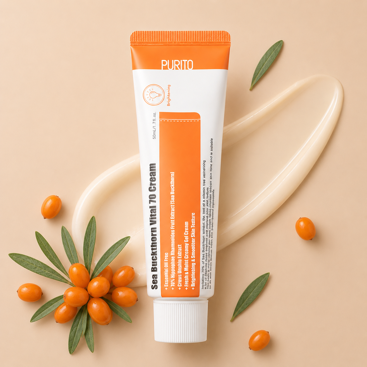 PURITO Sea Buckthorn Vital 70 Cream