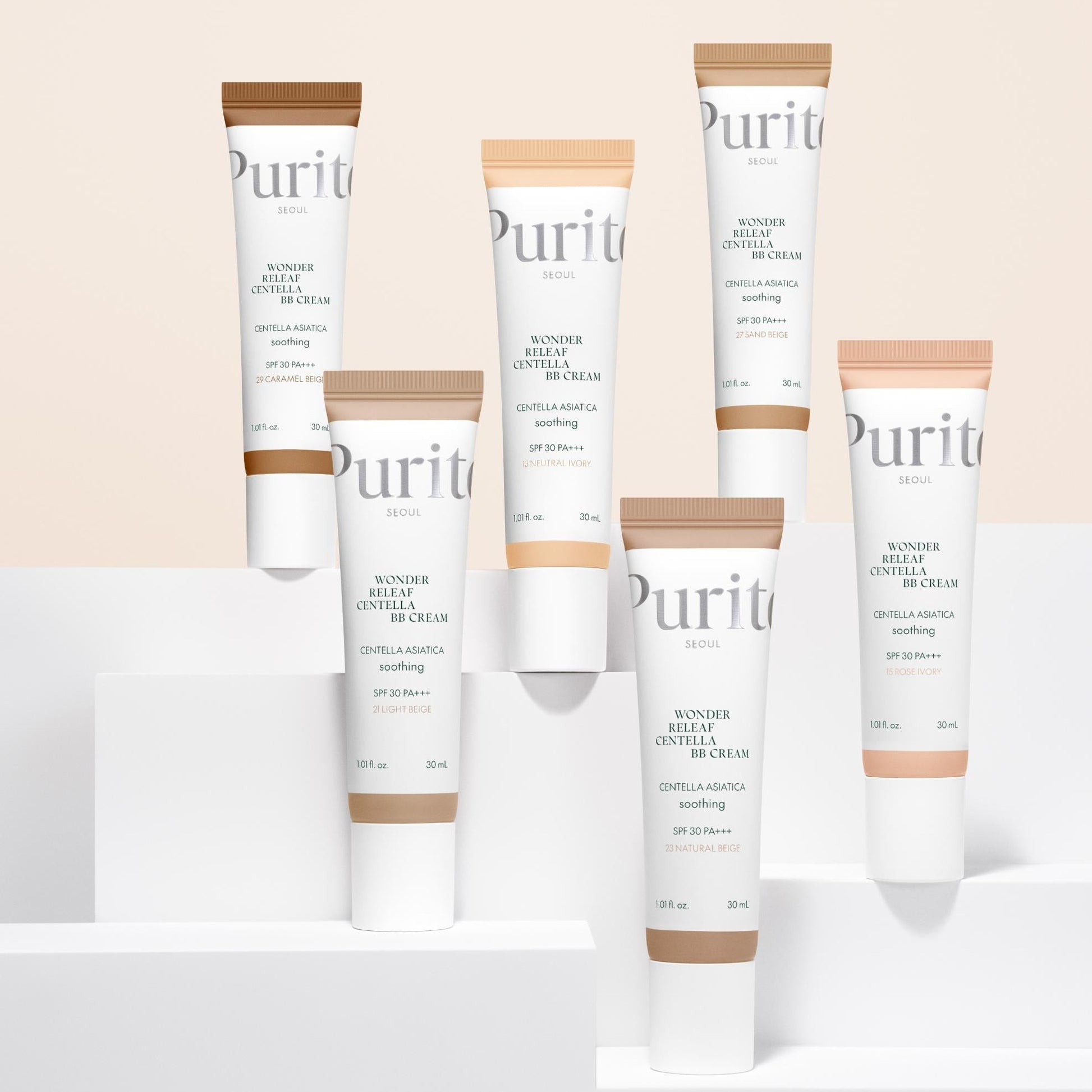PURITO Wonder Releaf Centella BB Cream - Korean Eden
